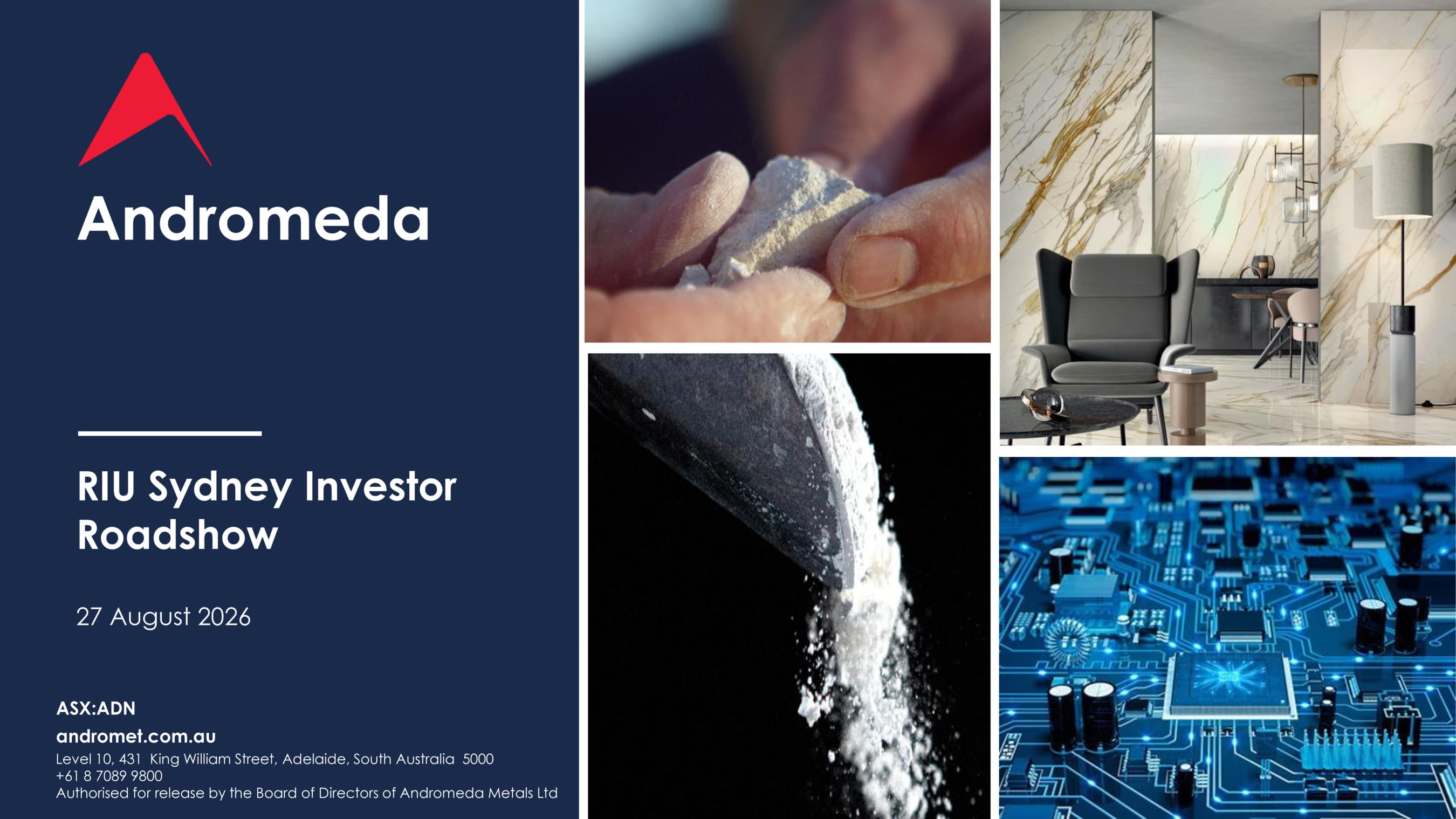 RIU Sydney Investor Roadshow Presentation